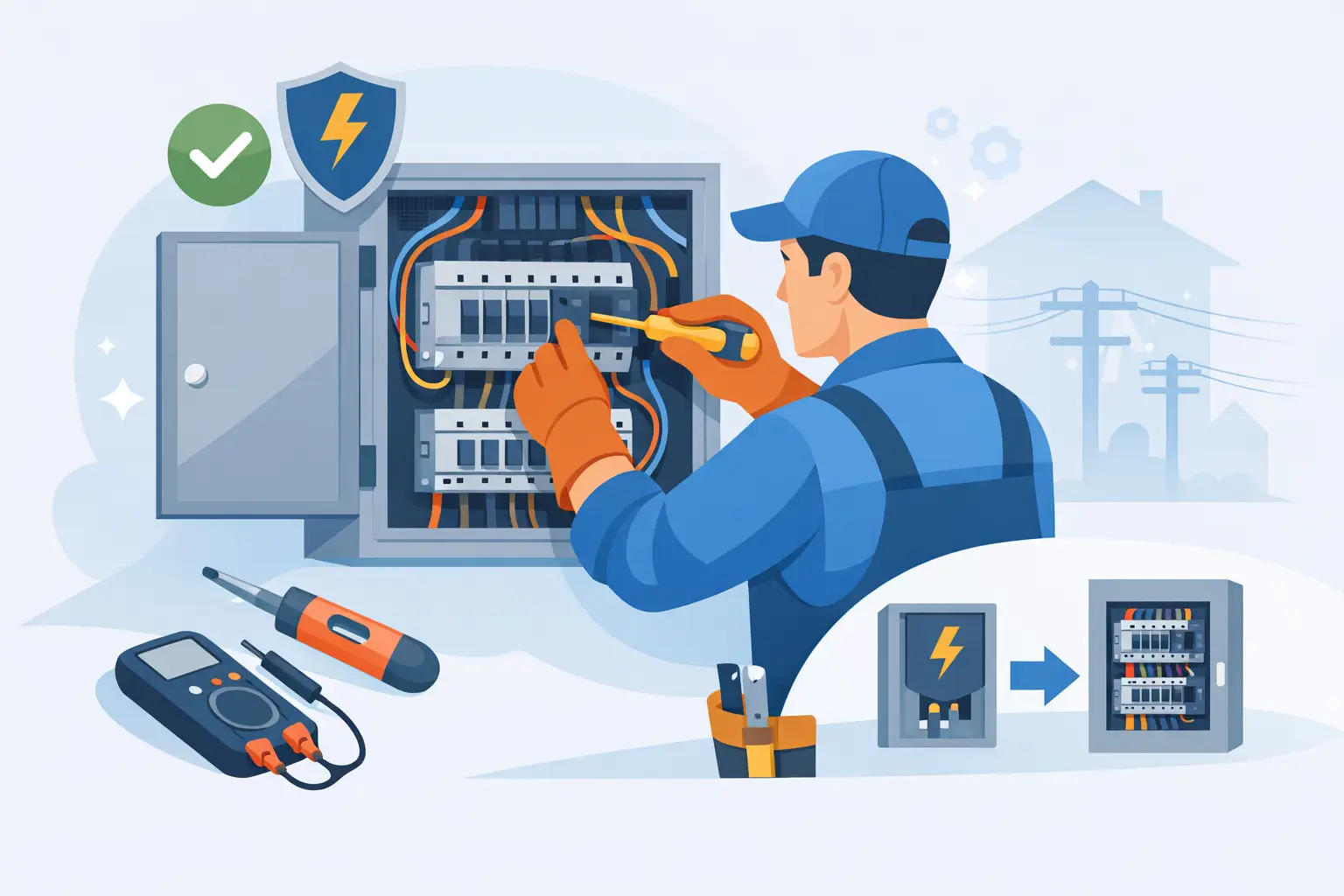 How to Upgrade Electrical Panel Safely